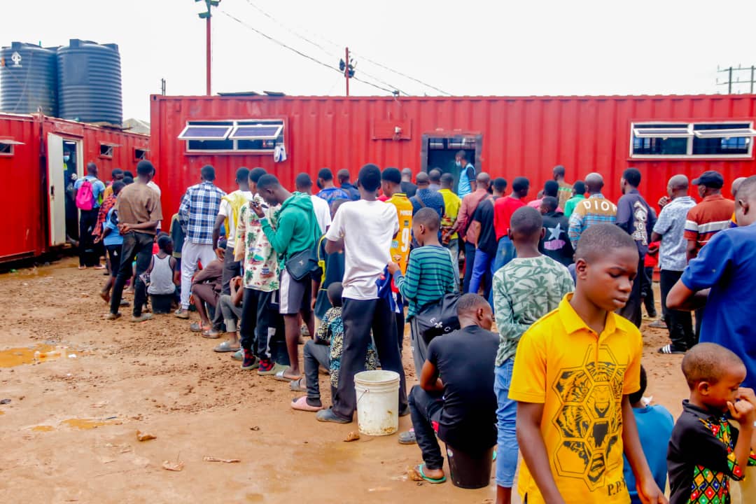 RCCG National Sanitation team portrait on the main convention grounds, 2025
