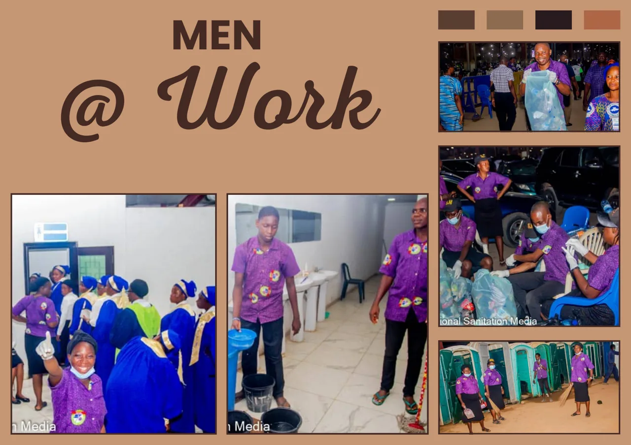 National Sanitation Men at Work — Friday Holy Ghost Congress 2025